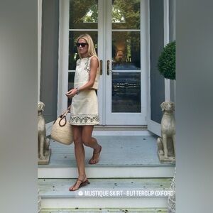 Elegant Cream Mini Dress